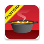 albanian food recipes app android application logo